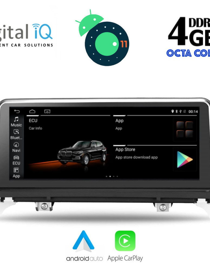 DIGITAL IQ TOP 10977_CPA (10.25'') MULTIMEDIA SYSTEM for BMW X5 (E70) – X6 (E71) mod. 2009-2013 (CIC)