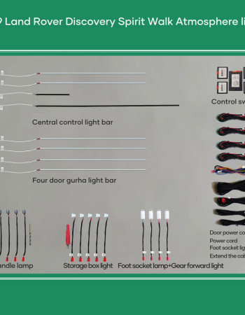 DIQ AMBIENT LR DISCOVERY L462 mod. 2016> (Digital iQ Ambient Light for LAND ROVER DISCOVERY mod. 2016> with 19 Lights)