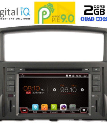 DIGITAL IQ 9038_GPS (7''_DVD) MULTIMEDIA SYSTEM for MITSUBISHI PAJERO mod. 2006-2013