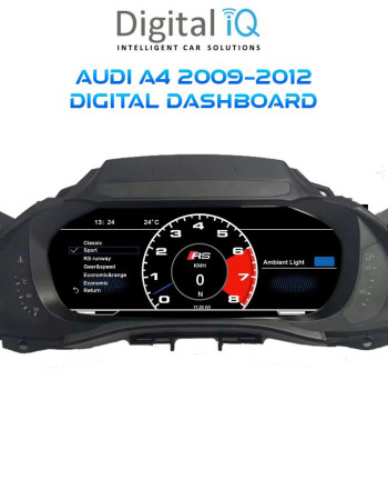 DIGITAL IQ DGU 918_DC (10.25in) DIGITAL CLUSTER for AUDI A4 - A5 mod. 2008-2012