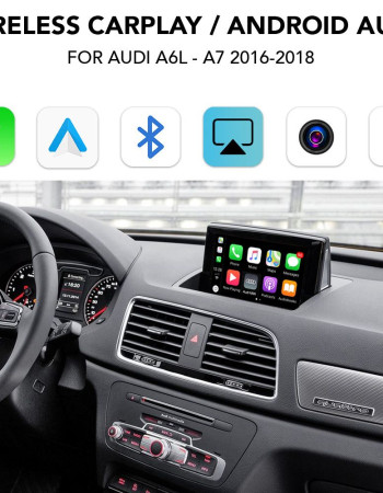 DIGITAL IQ AD 213 CPAA (WIRELESS CARPLAY / ANDROID AUTO BOX for AUDI A6L - A7 - A8 mod. 2012-2018 with MMI 3G-RMC)