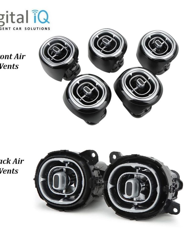 DIQ AMBIENT 8176 CK - BENZ C (W206) AIR VENTS (Digital iQ Turbine Air Vent Ambient Light Kit for MERCEDES C (W206) mod. 2022>)