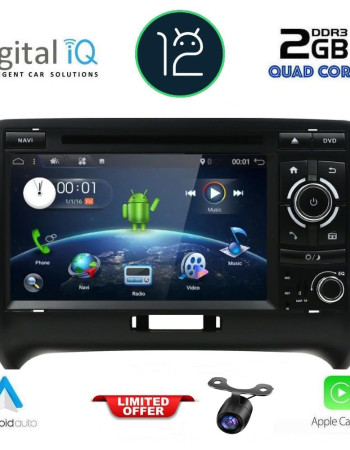 DIGITAL IQ AN 178_GPS (7'' DVD) MULTIMEDIA SYSTEM for AUDI ΤΤ mod. 2007-2015