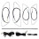 DIQ AMBIENT 8171 C - HANDLES for BENZ A-CLA-GLA mod. 2012-2020 (Digital iQ Handles Ambient Light Kit for MERCEDES A - CLA - GLA mod. 2012-2020)