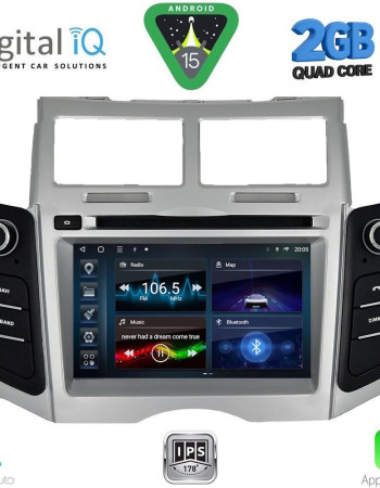 DIGITAL IQ BLD 029_CPA (7" DECK) MULTIMEDIA SYSTEM for TOYOTA YARIS mod. 2006-2011