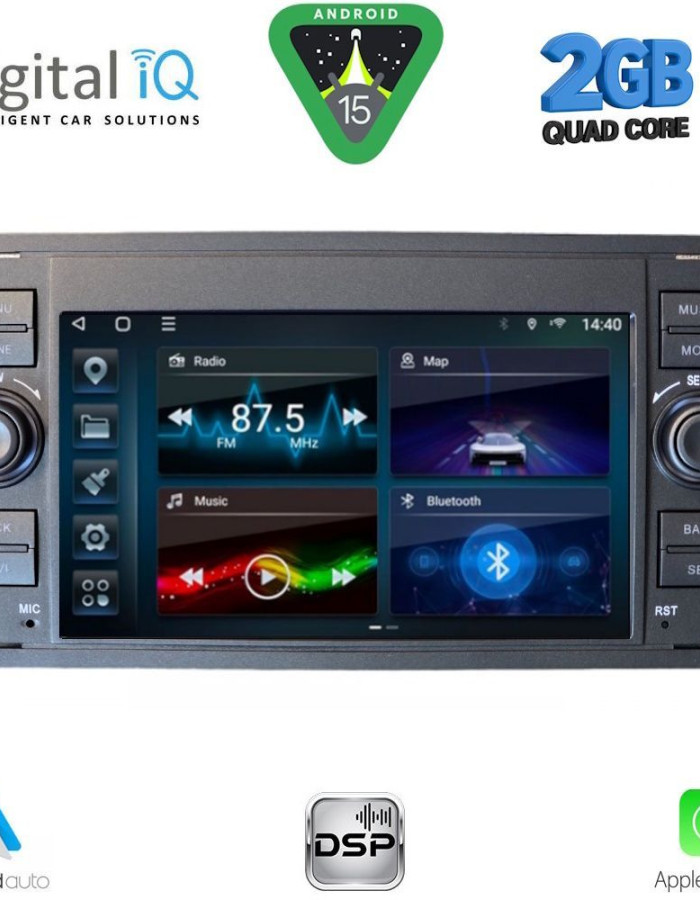DIGITAL IQ BLD 202B_CPA (7" DECK) MULTIMEDIA for FORD mod. 2004-2008