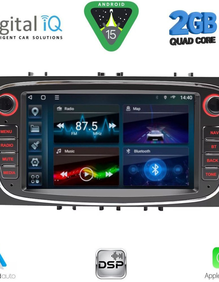 DIGITAL IQ BLD 203B_CPA (7" DECK) MULTIMEDIA for FORD mod. 2007-2011