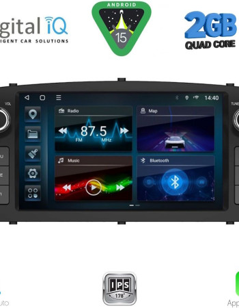DIGITAL IQ BLD 210_CPA (7" DECK) MULTIMEDIA OEM for TOYOTA COROLLA mod. 2000-2006