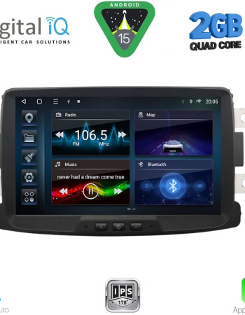 DIGITAL IQ BLD 233_CPA (8" DECK) MULTIMEDIA OEM for DACIA mod. 2012> – RN CAPTURE mod. 2013>