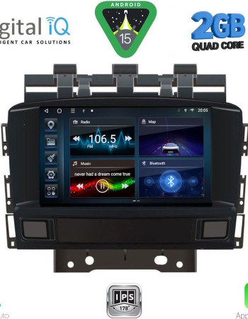 DIGITAL IQ BLD 272_CPA (7" DECK) MULTIMEDIA SYSTEM for OPEL ASTRA J mod. 2011-2016
