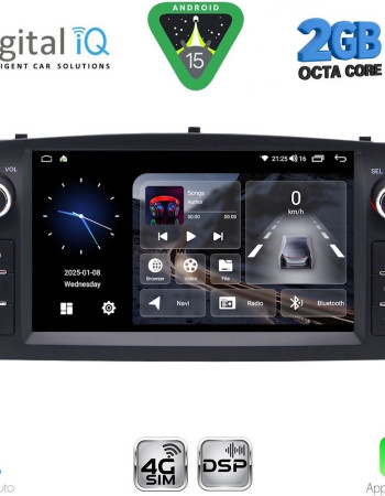 DIGITAL IQ BLF 310_CPA (7" DECK) MULTIMEDIA OEM for TOYOTA COROLLA mod. 2000-2006