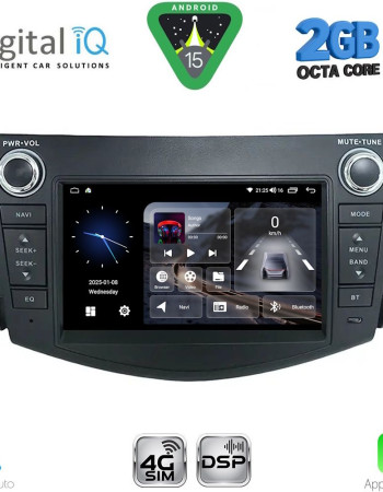 DIGITAL IQ BLF 317_CPA (7" DECK) MULTIMEDIA OEM for TOYOTA RAV 4 mod. 2006-2012