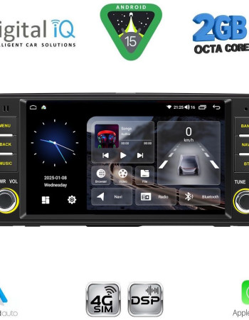 DIGITAL IQ BLF 324_CPA (7” DECK) MULTIMEDIA SYSTEM for JEEP ALL mod. 2005-2018