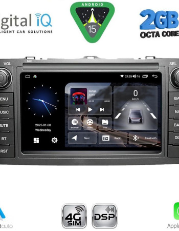 DIGITAL IQ BLF 328_CPA (7" DECK) MULTIMEDIA OEM for TOYOTA AURIS mod. 2007-2012