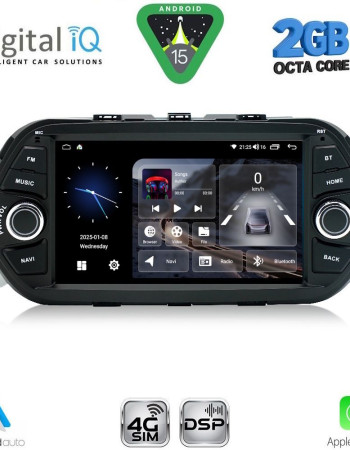 DIGITAL IQ BLF 355_CPA (7" DECK) MULTIMEDIA OEM for FIAT TIPO mod. 2015-2023