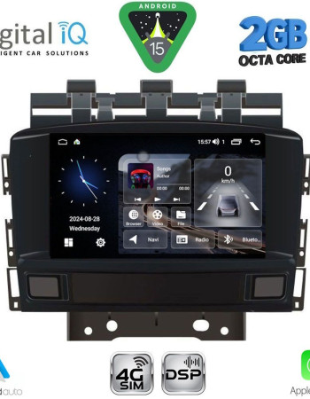 DIGITAL IQ BLF 372_CPA (8" DECK) MULTIMEDIA SYSTEM for OPEL ASTRA J mod. 2010-2016