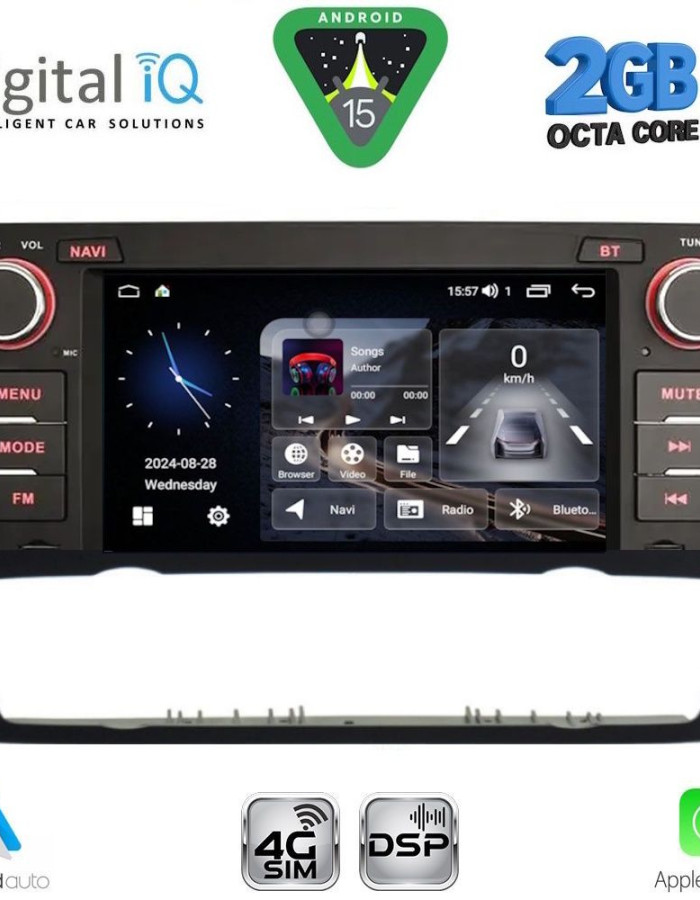 DIGITAL IQ BLF 395_CPA (7" DECK) MULTIMEDIA SYSTEM for BMW S.3 (E90-91-92-93) mod. 2005-2012