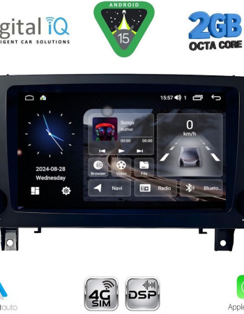 DIGITAL IQ BLF 396_CPA (8" DECK) MULTIMEDIA SYSTEM for MERCEDES SLK (R171) mod. 2004-2010