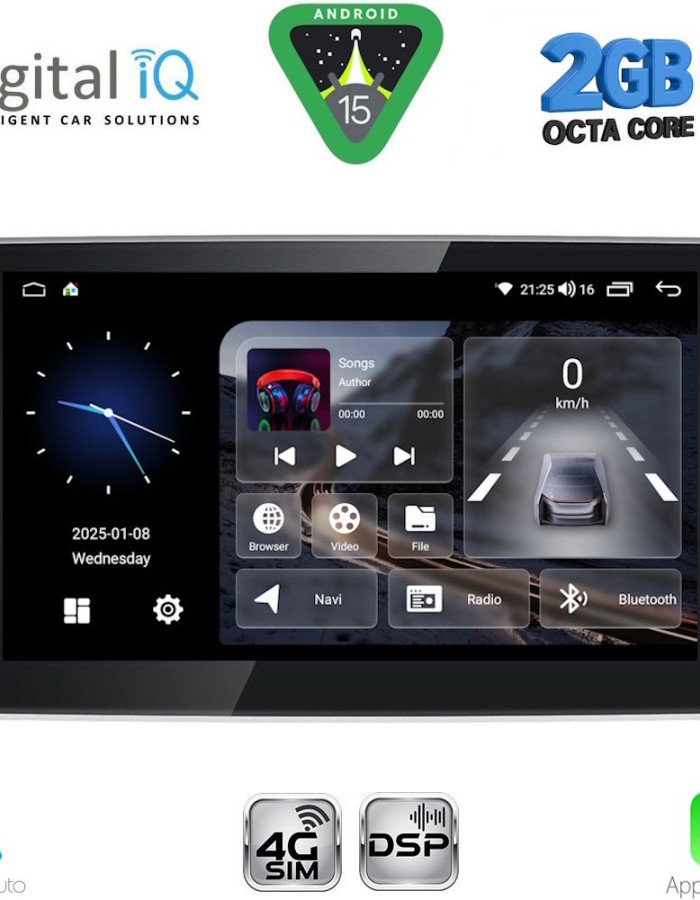 DIGITAL IQ BLF 4935_CPA (9″ DECK) MULTIMEDIA TABLET 1DIN