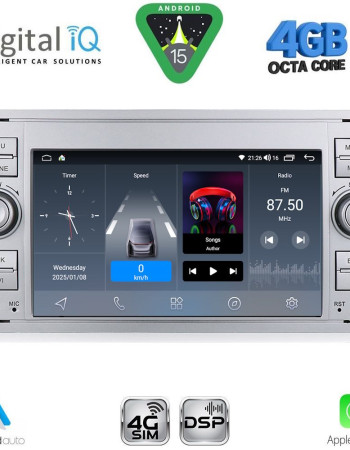 DIGITAL IQ BLG 402S_CPA (7" DECK) MULTIMEDIA SYSTEM for FORD mod. 2004-2008