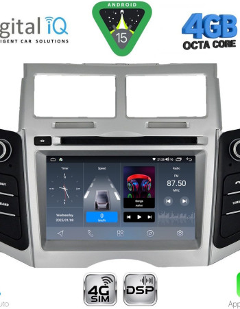 DIGITAL IQ BLG 429_CPA (7″ DECK) MULTIMEDIA OEM for TOYOTA YARIS mod. 2006-2011