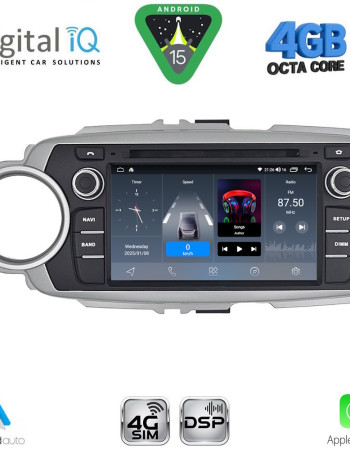 DIGITAL IQ BLG 430_CPA (7″ DECK) MULTIMEDIA OEM for TOYOTA YARIS mod. 2011-2020