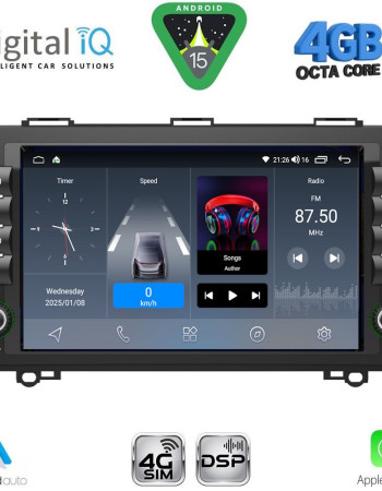 -DIGITAL IQ BLG 468_CPA (8" DECK) MULTIMEDIA OEM for MERCEDES A – B – SPRINTER – VITO – VIANO mod. 2007-2019