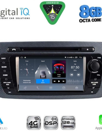 DIGITAL IQ BLM 546_CPA (7" DECK) MULTIMEDIA OEM for SEAT IBIZA mod. 2008-2015