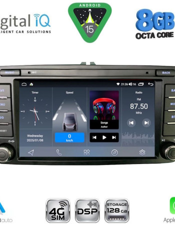DIGITAL IQ BLM 705_CPA (7" DECK) MULTIMEDIA OEM for SKODA OCTAVIA 5 mod. 2005-2012