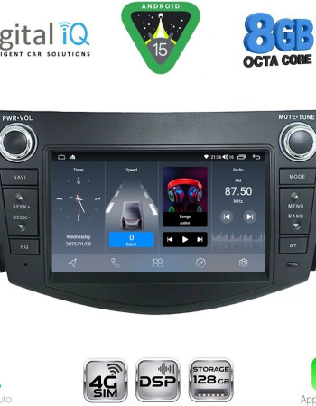 DIGITAL IQ BLM 717_CPA (7" DECK) MULTIMEDIA OEM for TOYOTA RAV 4 mod. 2006-2012