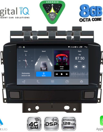DIGITAL IQ BLM 772_CPA (7" DECK) MULTIMEDIA OEM for OPEL ASTRA J mod. 2010-2016
