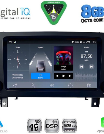 DIGITAL IQ BLM 796_CPA (8" DECK) MULTIMEDIA OEM for MERCEDES SLK (R171) mod. 2004-2010