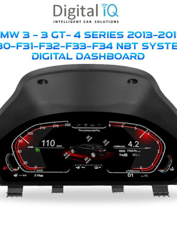 DIGITAL IQ DDD 955_DC (12.3in)  DIGITAL CLUSTER for BMW 3 - 3 GT - 4 Series F30 - F31 - F32 - F33 - F34 mod. 2013-2019