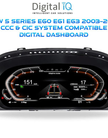 DIGITAL IQ DGU 958_DC (12.3in) (DIGITAL CLUSTER for BMW 5 Series (E60-E61-E63) mod. 2003-2009 with CCC-CIC system