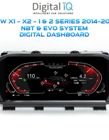 DIGITAL IQ DDD 943_DC (11in) DIGITAL CLUSTER for BMW 1 - 2 Series - X1 - X2 mod. 2014-2022