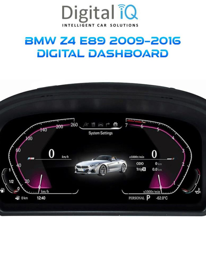 DIGITAL IQ DGU 945_IC (11in) BMW Z4 E89 mod. 2009-2016 DIGITAL DASHBOARD