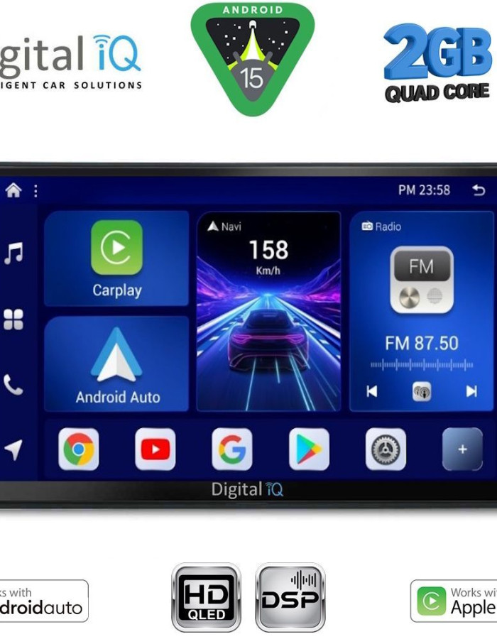 DIGITAL IQ BXC 3020_CPAA (9inc) MULTIMEDIA TABLET for ALFA ROMEO 159 – SPIDER – BRERA mod. 2004-2012
