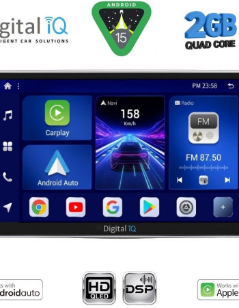 DIGITAL IQ BXC 3028_CPAA (9inc) MULTIMEDIA TABLET for ALFA ROMEO MITO mod. 2008-2018