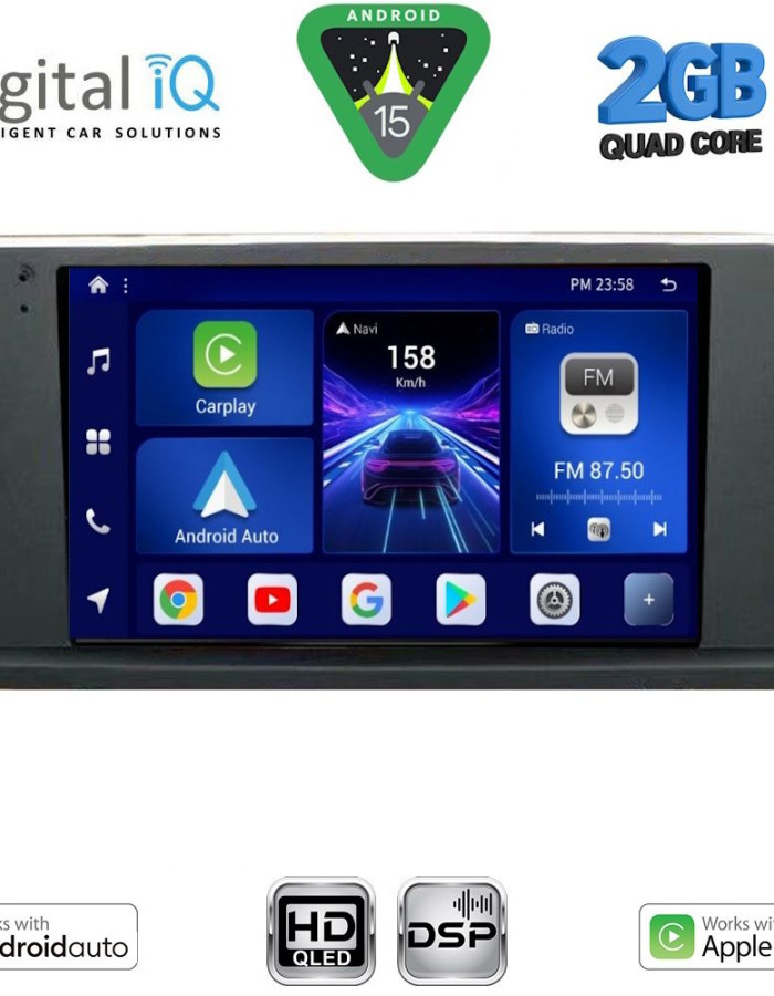 DIGITAL IQ BXC 3050_CPAA (9inc) (NBT) MULTIMEDIA TABLET for BMW S.3-4 (F30-32) mod. 2012-2018