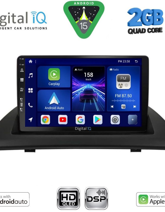 DIGITAL IQ BXC 3058_CPAA (9inc) MULTIMEDIA TABLET for BMW X3 (E83) mod. 2003-2010