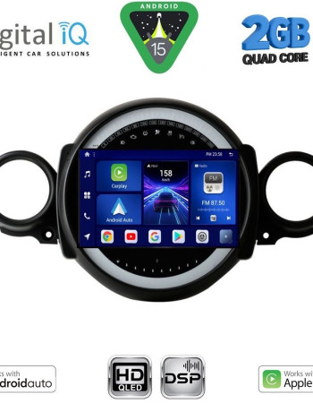 DIGITAL IQ BXC 3064_CPAA (9inc) MULTIMEDIA TABLET for MINI COOPER (R56-R57) mod. 2006-2014 - CLUBMAN (R55) mod. 2007-2014