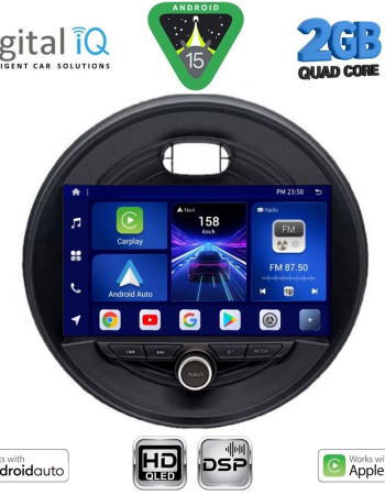 DIGITAL IQ BXC 3066_CPAA (9inc) MULTIMEDIA TABLET for MINI COOPER (F55-56-F57) mod. 2015-2024 - CLUBMAN (F54) mod. 2015-2024 - ROADSTER (F59) mod. 2014-2024 - COUNTRYMAN (F60) mod. 2016-2024