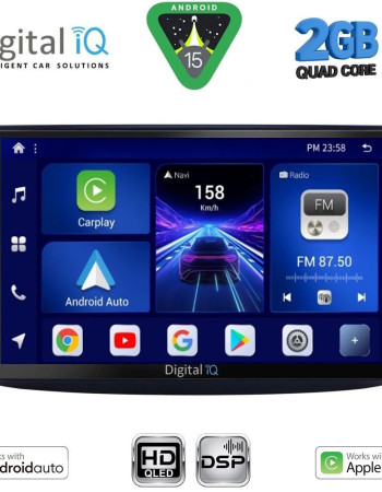 DIGITAL IQ BXC 3072_CPAA (9inc) MULTIMEDIA TABLET for CHEVROLET AVEO mod. 2006-2010