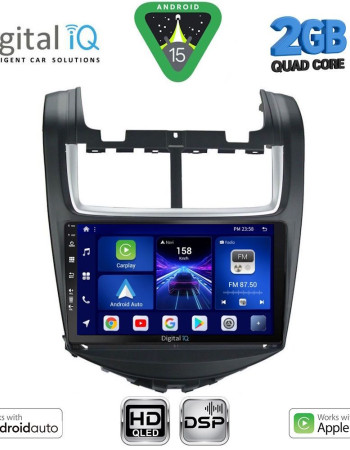 DIGITAL IQ BXC 3075_CPAA (9inc) MULTIMEDIA TABLET for CHEVROLET AVEO mod. 2014-2017