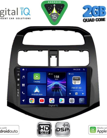 DIGITAL IQ BXC 3078_CPAA (9inc) MULTIMEDIA TABLET for CHEVROLET SPARK mod. 2009-2015