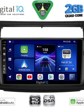 DIGITAL IQ BXC 3084BL_CPAA (9inc) MULTIMEDIA TABLET for CITROEN C4 mod. 2004-2011 (BLACK)