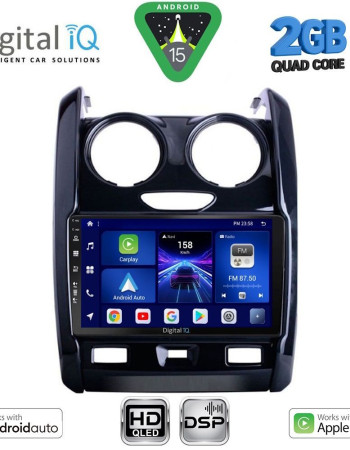 DIGITAL IQ BXC 3103_CPAA (9inc) MULTIMEDIA TABLET for DACIA DUSTER mod. 2012-2019