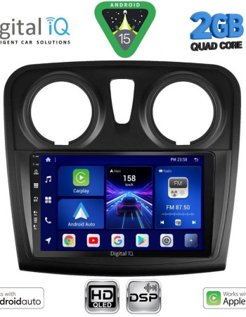 DIGITAL IQ BXC 3108_CPAA (9inc) MULTIMEDIA TABLET for DACIA LOGAN – SANDERO mod. 2012-2019