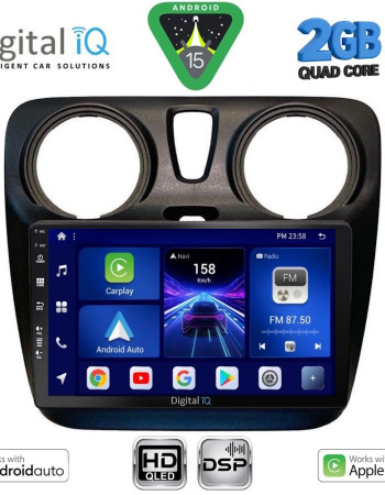 DIGITAL IQ BXC 3112_CPAA (9inc) MULTIMEDIA TABLET for DACIA DOKKER 2012-2022