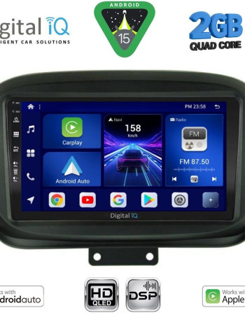 DIGITAL IQ BXC 3134_CPAA (9inc) MULTIMEDIA TABLET for FIAT 500X mod. 2014-2022